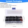 1 Box Badminton Grommets, Tennis Stringing Machines & Tools, Universal Badminton Racket Grommets Nylon Racquet Eyelets Bucket String Protector Stringing Tools for Tennis Pickball Squash view 4