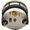 Faria Boat Speedometer SE9312A | Pontoon Gold 35 MPH 3 1/4 Inch view 2