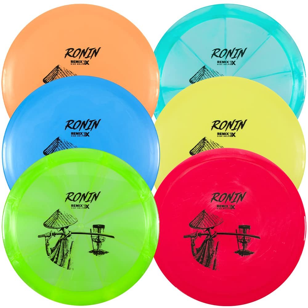 Remix Ronin Disc Golf Fairway Driver Sport Plastic 6-Count Variety Pack