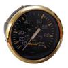Faria Boat Speedometer Gauge SE9311A | Pontoon 65 MPH Gold view 1
