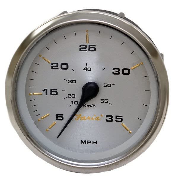 Faria Boat Speedometer Gauge SE8054A | Bayliner Kronos 3 1/4 Inch