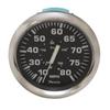 Faria Boat Speedometer SE9615 | Euro 80 MPH 3 1/4 Inch Silver Black view 1