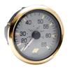 Faria Boat Speedometer SE9972A | Four Winns 65 MPH 3 1/4 Inch Gold Gray view 1