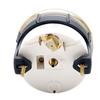 Faria Boat Speedometer SE9972A | Four Winns 65 MPH 3 1/4 Inch Gold Gray view 2