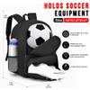 Hsmihair Youth Soccer Bag-Soccer Backpack&Backpack for Football Basketball,with Ball Compartment Separate Cleat Package view 2