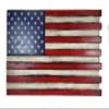 American Furniture Classics Model LRG2COMP Large American Flag Wall Hanging Gun Concealment with Two Secret Compartments, Red White and Blue view 4