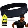 Halo Headband for Men X Series for Extreme Sweating- 2 inch Wide-3 Layers of Super Absorbing Dryline Fabric with Patented SweatSeal to Channel Sweat Away from Eyes. Size S/M view 1