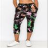 ALWAYS Women's Capri Jogger Pants - High Waisted Soft Zipper Casual Sweat Pants 1777BKGN M view 3