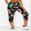 ALWAYS Women's Capri Jogger Pants - High Waisted Soft Zipper Casual Sweat Pants 1777BKGN M view 4