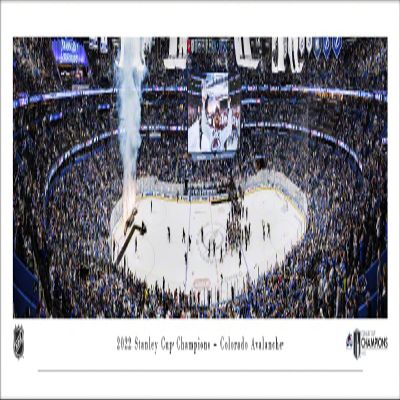 Colorado Avalanche, 2022 Stanley Cup Champions - Unframed 40 x 13.5-inch NHL Poster by Blakeway Panoramas