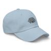 Weimaraner hat, Embroidered Unisex Baseball hat, Weimaraner Gifts, Weimaraner Dog mom dad hat. Light Blue view 2
