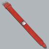 Exxact Sports Weight Lifting Training Belt- Red, Medium view 3