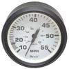Faria Boat Speedometer SE9473H | Princecraft 55 MPH 3 1/4 Inch Euro view 1