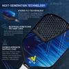 JOOLA Ben Johns Hyperion Pickleball Paddle - Carbon Surface, High Grit & Spin, Elongated Handle, Polypropylene Honeycomb Core, Custom Cover view 4