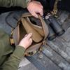 FHF Gear Optics Pouch - Chest Rig Accessory, Black, 400D Nylon, Closed Cell Foam view 3