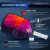 JOOLA Ben Johns Hyperion Pickleball Paddle - Carbon Surface, Elongated Handle, Polypropylene Core, Custom Cover view 3