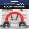 Edgie Wedgie Kids Ski Tip Connector (Red)