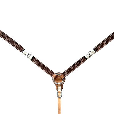 BAR H EQUINE American Leather Horse Saddle Tack Breast Collar