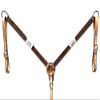 BAR H EQUINE American Leather Horse Saddle Tack Breast Collar view 2