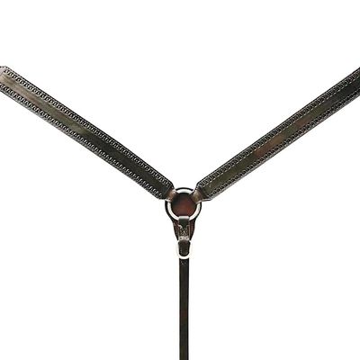 BAR H EQUINE American Leather Horse Saddle Tack Breast Collar