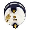 Faria Boat Speedometer SE9510B | Chesapeake White 60 MPH 3 1/4 Inch view 2