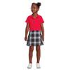 Lands' End School Uniform Girls Short Sleeve Feminine Fit Interlock Polo Shirt Small Red view 3