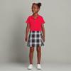 Lands' End School Uniform Girls Short Sleeve Feminine Fit Interlock Polo Shirt Small Red view 4