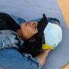 Dungeon Forward Sunika Kuraun Low Top SkyDust Hat Light Blue view 3