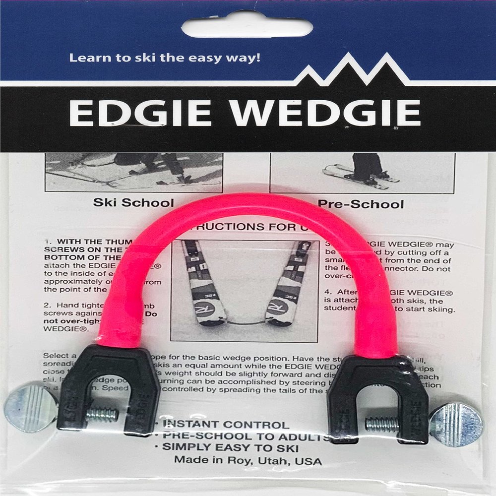 Edgie Wedgie Kids Ski Tip Connector (Pink)