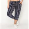 ALWAYS Women's Capri Jogger Pants - High Waisted Soft Zipper Casual Sweat Pants V3619NA S view 2