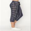 ALWAYS Women's Capri Jogger Pants - High Waisted Soft Zipper Casual Sweat Pants V3619NA S view 3