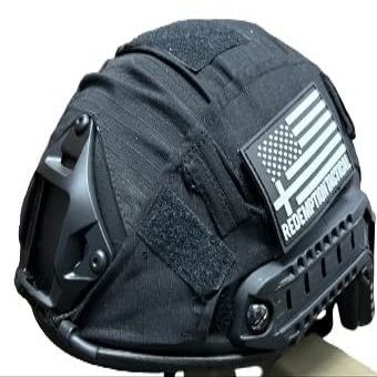Redemption Tactical Fast PJ Helmet Cover (Black, Small; Medium)