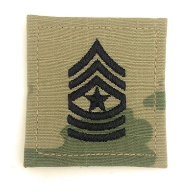 US Army Sergeant Major OCP with Hook