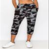 ALWAYS Women's Capri Jogger Pants - High Waisted Soft Zipper Casual Sweat Pants 1850 S view 3