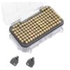 Case Club x130 .38 Special or .357 Magnum Long Term Storage Case with Silica Gel Dessicant, Lockable view 1