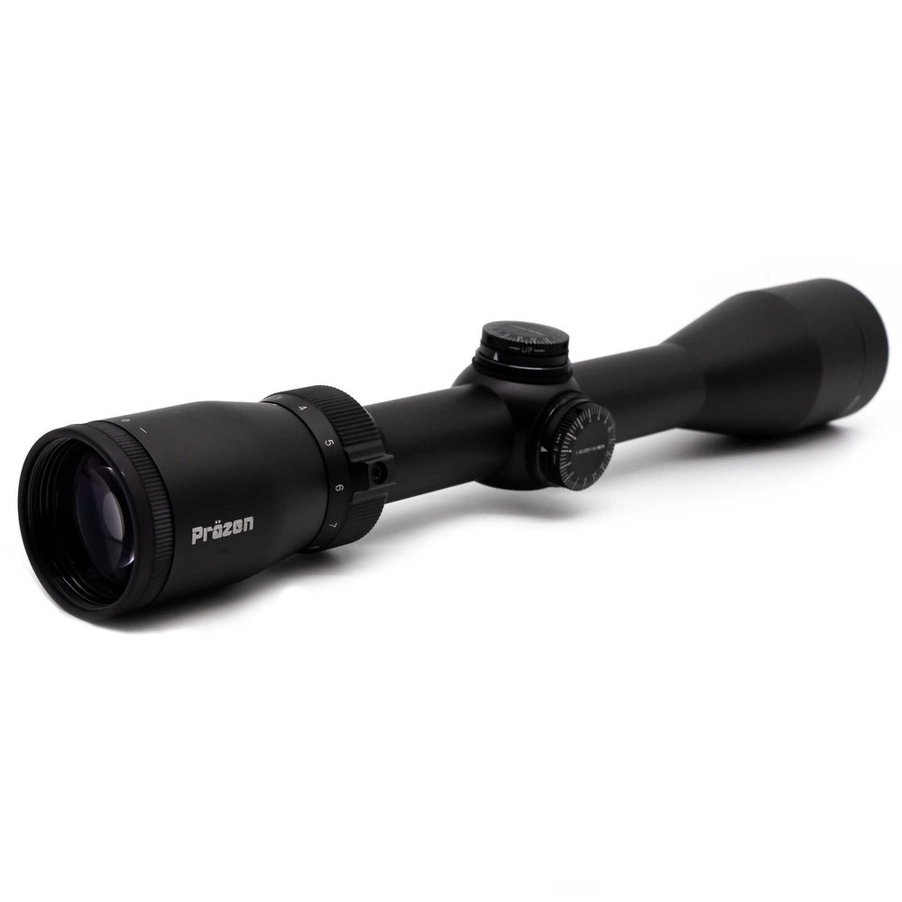 Prazen Optics Ridgesite Riflescope, Second Focal Plane, Fully Multi Coated Lens', IPX7 Waterproof, Capped Turrets, Premium Quality Scope (MDR Reticle, 3-9x40)
