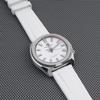 StrapHabit Quick Release Rubber Watch Strap Band FKM 20mm 22mm (20mm, White) view 4