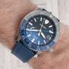 StrapHabit Quick Release Rubber Watch Strap Band FKM 20mm 22mm (20mm, Blue) view 3
