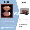 COMSREV Football Case Display Case Wall Mount Full Size Wooden Football Box Memorabilia w/98% UV Acrylic Door Holder Transparent Signed Protective Shelf (Double Ball - Cherry) view 2