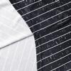 MESOSPERO Plain Button Down Blank Baseball Jersey Short Sleeve Hipster Hip Hop T Shirts (Large, Black-Stripe) view 4