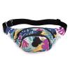 Fanny Pack for Men Women - Long Keeper Multifunction Waist Bag Water Resistant Chest Bag Adjustable Belt Walking Running (Jungle Graffiti) view 1