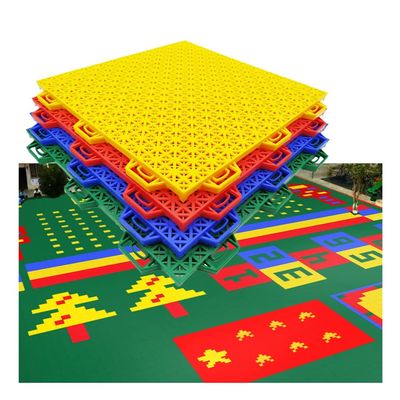 25CM Modular Interlocking Floor Tiles, Kindergarten Playground Colorful DIY Splicing Sports Floor, Anti-Skid and wear-Resistant (Color : Green, Size : 1PCS)