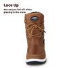 Apakowa Kids Boys Insulated Fur Winter Warm Snow Boots (Toddler/Little Kid) view 2