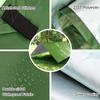 XIANGBINXUAN Camping Tent Tarp Tarps Heavy Duty Waterproof, UV Protection Durable Portable Compact Tarp Sunshade 210D Oxford with Complete Accessories, for Backpacking Hiking (Orange) view 3