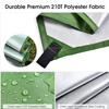 XIANGBINXUAN Tent tarps Camping Hammock Tarp, Lightweight PU 3000mm Waterproof Camping Shelter Rain Tarp UV Protection 210D Oxford Easy Set Up for Picnic Hiking Outdoor Beach (Black) view 2
