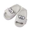 2022 Cute Water Girls Shower Non-Slip Slip Bathroom Big Boys Cratoon Children 3-11Y Toddler Slippers (Grey, 8-9 Years) view 2