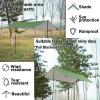 XIANGBINXUAN Tent Tarp for Tent Camping Lightweight Waterproof Camping Shelter, Premium Lightweight Ripstop Nylon Cover UV Protection Waterproof Lightweight for Outdoor Travel (Camo Medium) view 2