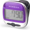PINGKO Outdoor Multi-Function Portable Sport Pedometer Step/Distance/Calories/Counter - Purple view 1