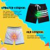 Boys Swim Trunks with Boxer Brief Liner Compression Swim Shorts Quick Dry Bathing Suit Swimwear 5-20 Years Black view 4