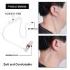Sucrain 6 Pieces Cosplay Black Sunglasses with Earpiece Earplugs Ring Bearer for Halloween Costume view 3
